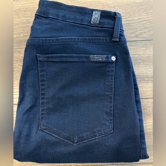 7 for all‎ Mankind Jeans The High Waist Skinny Size 30 Inseam 29 inches - Picture 1 of 5
